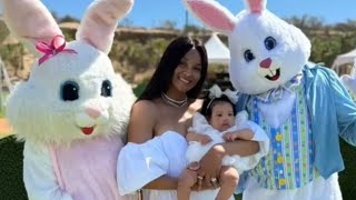 Ciara  & Russell Wilson Celebrate First Easter Since Welcoming Daughter Amora [2024]