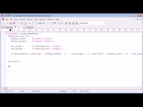 jQuery Tutorial 1 Introduction to jQuery