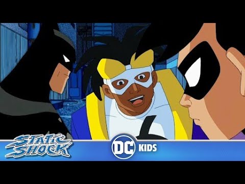 Static Shock | Static Meets Batman and Robin! | @dckids