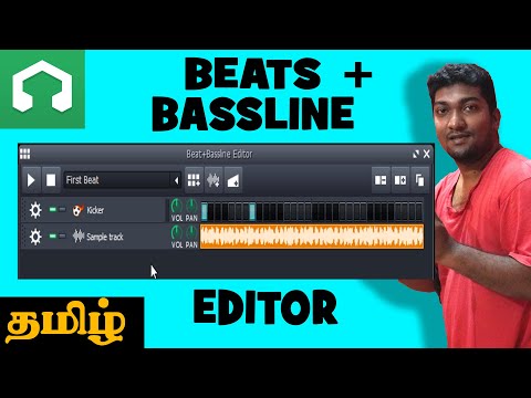LMMS Music Composing | Beats + Bassline Editor | Lesson 10 (Tamil)