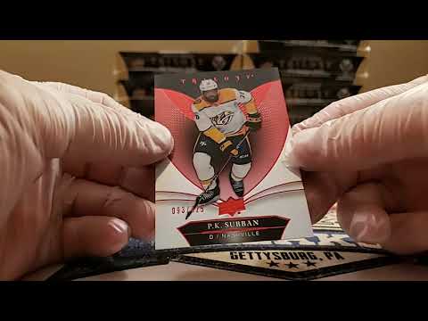 2018-19 Upper Deck Trilogy Hockey 10 Box Inner Case Break 1-13-19