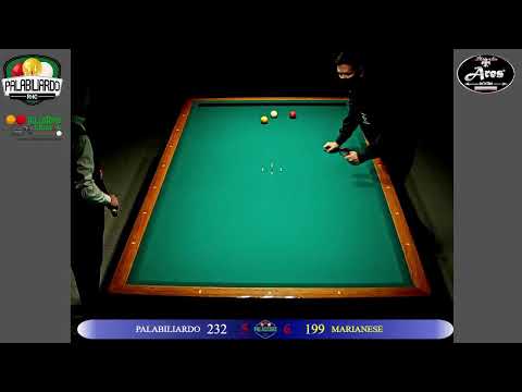 3 GIORNATA CAMPIONATO A SQUADRE REGIONALE - PALABILIARDO VS MARIANESE