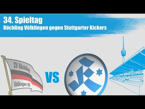 34. Spieltag, Röchling Völklingen vs Stuttgarter Kickers - Spielbericht+Interview