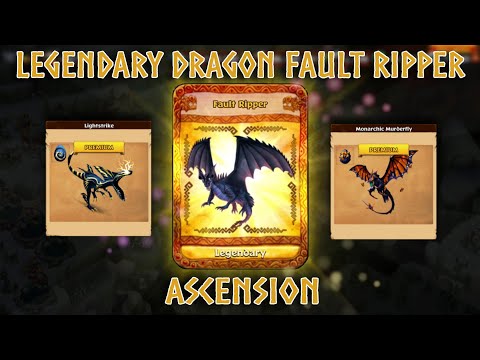Dragons: Rise of Berk- Legendary Dragon "Fault Ripper"