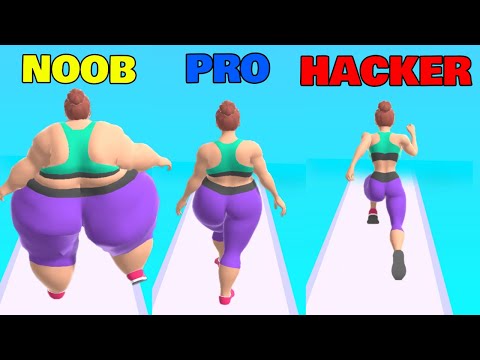 NOOB vs PRO vs HACKER in Fat 2 Fit