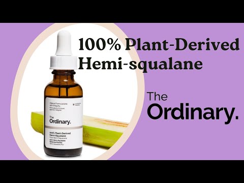 THE ORDINARY|RESEÑA 100% PLANT-DERIVED HEIMI-SQUALANE|SERUM BASE OLEOSA|PIEL GRASA