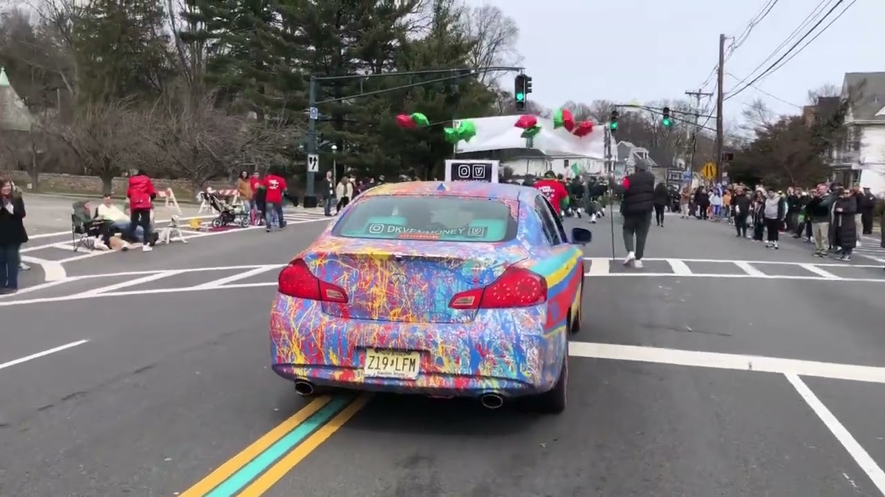 West Orange Arts Council at the West Orange St. Patrick's Day Parade 2023 with DKVenmoney 6