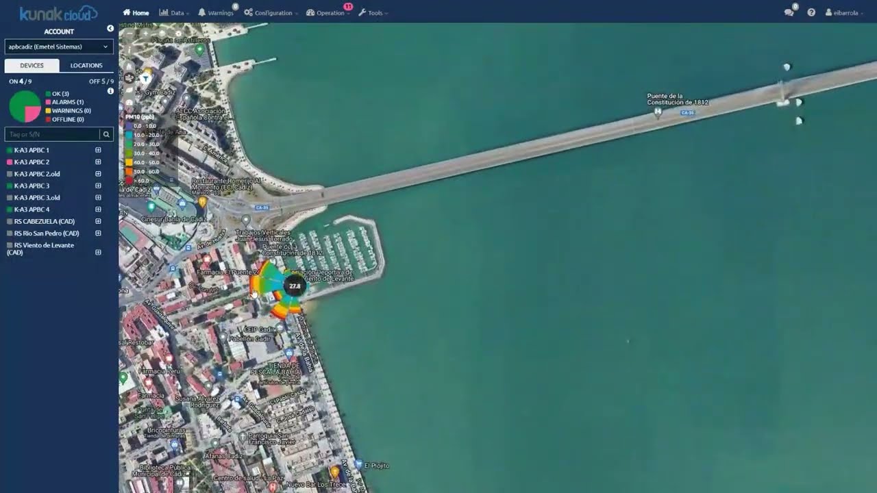 Kunak Cloud 2.2.0 release - Air quality software - New features