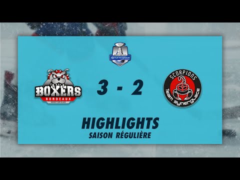 Boxers de Bordeaux 3-2 Scorpions de Mulhouse - Highlights - Synerglace Ligue Magnus 2022/23