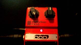 Video thumbnail for DOD FX55 Distortion (Vintage 1984) by ThePeaveyGeneration