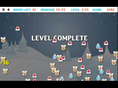 Xmas Collapse - Puzzle Mania Video