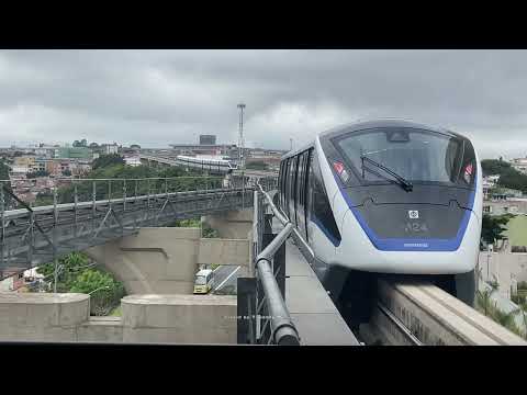 The Monorail in Sao Paulo, Brazil 2022