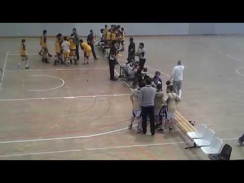 CB L´Hospitalet A - UE Mataro A  1er Cuarto