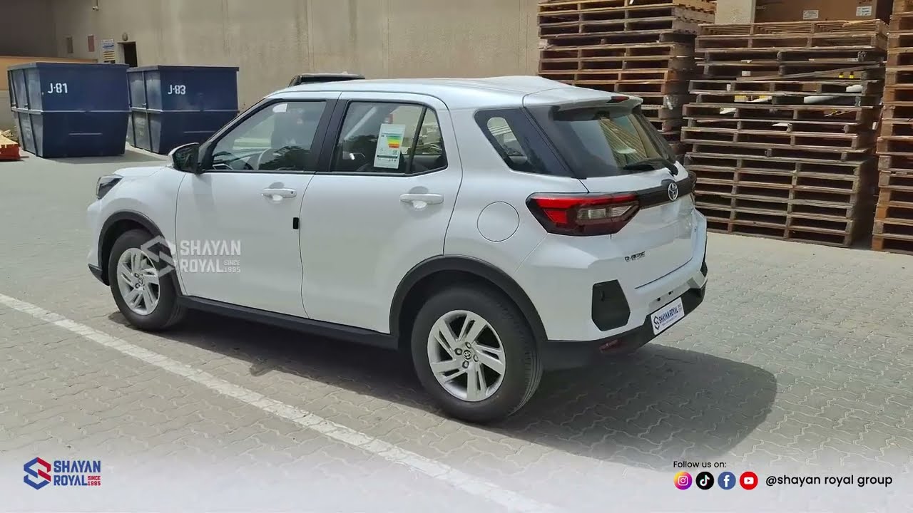Toyota Raize LHD 1.2L E FWD PETROL 2025MY (EXPORT ONLY) video