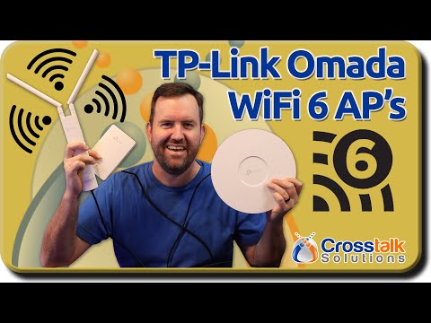 Maršrutizatorius TP-Link Omada AX3000 Wall Plate WiFi 6 Prieigos taškas video