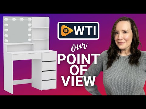 Furniouse 37"" W Vanity Desk - WTI product video review