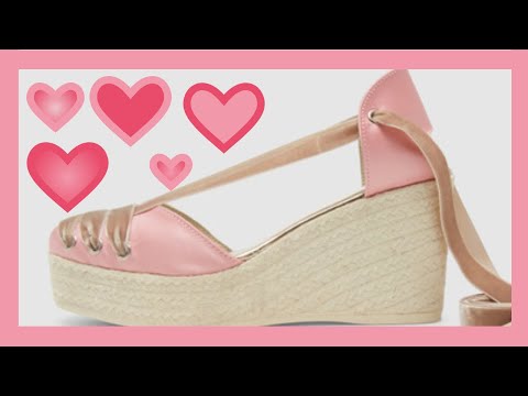 ALPARGATAS DE CUÑA de moda cómodas y bonitas / Fashion Love