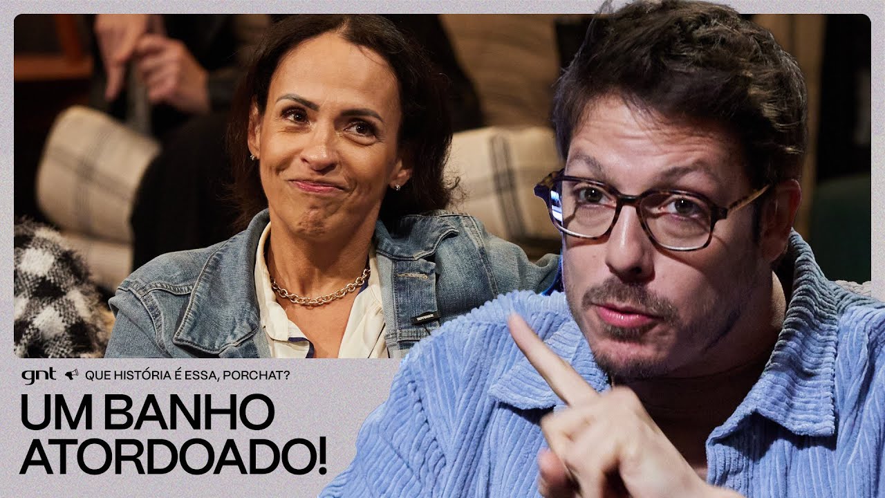 Jana passou um SUFOCO durante um banho em Angra! 😂 | Que História É Essa, Porchat | GNT