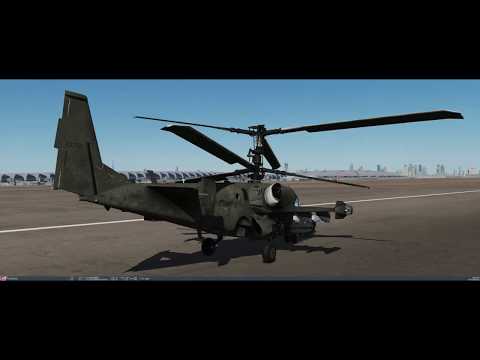 DCS World - Autorotation in the Ks-50 Black Shark