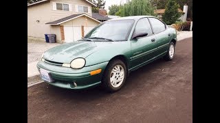 Dodge neon alternator/drive belt diy 95-99