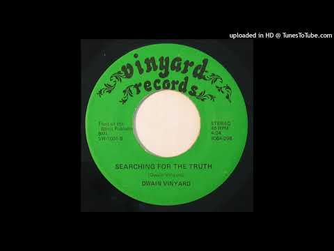 Rare Sweet Modern Soul gospel 45 Dwain Vinyard – Searching For The Truth