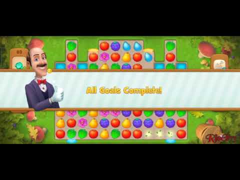 Gardenscapes level 9046 Round 76 - 89 ❤️ Gameplay Well Done