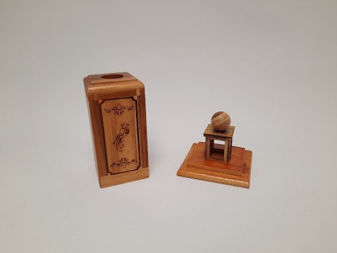 Impossi Ball wooden magic trick @dynamitemagicshop