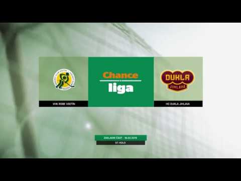 SESTŘIH: Vsetín - Jihlava 2:1 (57. kolo ChL)