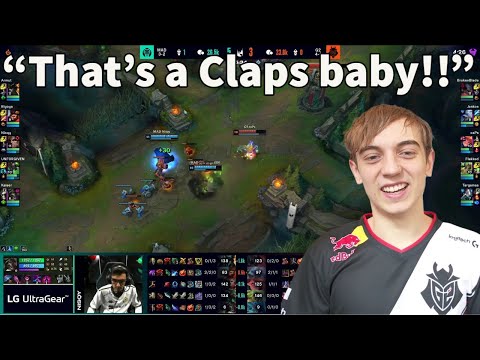 Caps OUTPLAYS This 1v2 On Zoe In The LEC!!