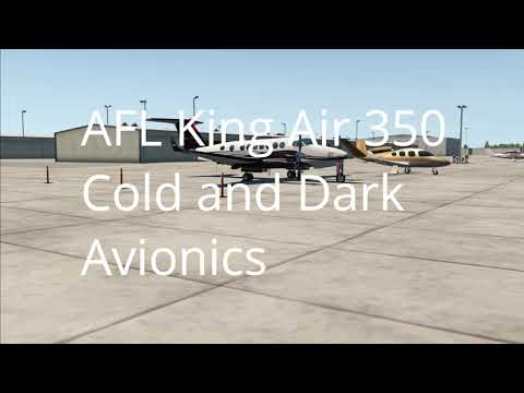 Tutorial Series : AFL KA350 turn on all avionics in King Air 350 Air Foil Labs from cold and dark.