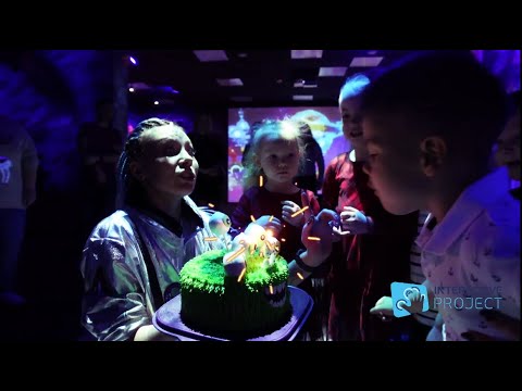 Space scenario for birthday