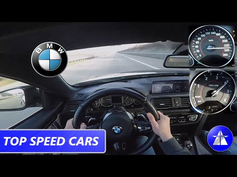 BMW F33 430D M-Performance Package TOP SPEED DRIVE ON GERMAN AUTOBAHN