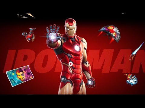 IRON MAN W FORTNITE ! PREZENTACJA I GAMEPLAY ,,SKIN KANAŁU''