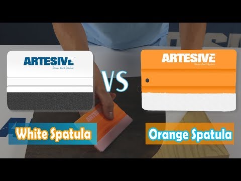 Which Squeegee to choose for interior Wrapping using self-adhesive film