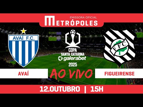 COPA SANTA CATARINA 2025 - AVAÍ x FIGUEIRENSE - AO VIVO E COM IMAGENS - 12.10.25