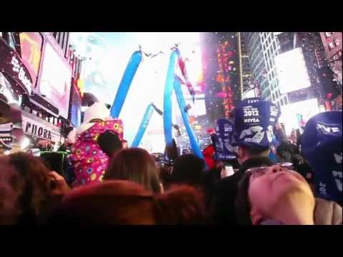 New Year countdown 2011, Times Square New York City
