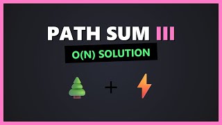 YouTube video 'Path Sum III - LeetCode Binary Tree Solution Explained (O(N) Prefix Sum)'