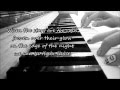 Adam Lambert - Nirvana Piano cover with lyrics ...