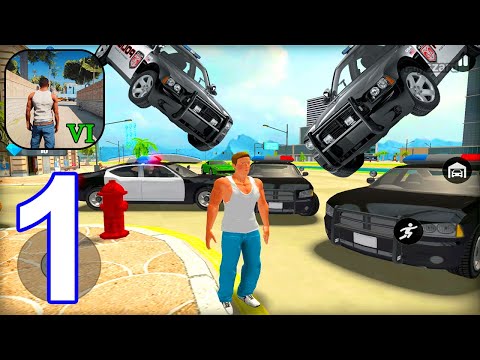 Go To Town 6 - Gameplay Walkthrough Part 1 Bus, Police Car and Bike Driving in Open World Game