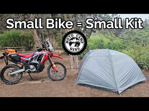 Our Recommended Dual Sport Motorcycle Camping Kit