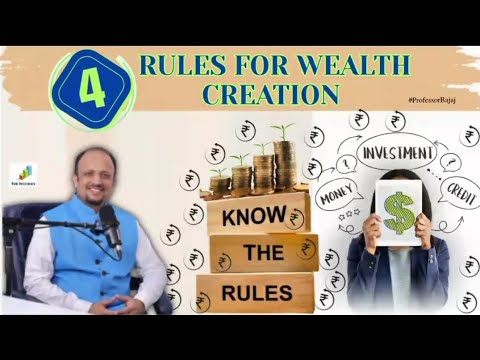 4 Rules for Wealth Creation - Prof. Saurabh Bajaj