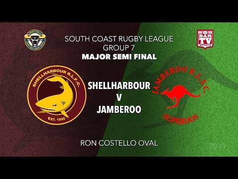 2019 Group 7 RL Semi Final -  Shellharbour Sharks v Jamberoo Superoos