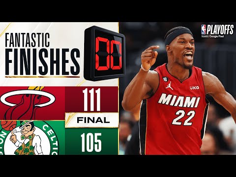 Final 4:43 WILD ENDING #8 Heat vs #2 Celtics - Game 2 | May 19, 2023
