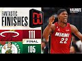 Final 4:43 WILD ENDING #8 Heat vs #2 Celtics - Game 2 | May 19, 2023