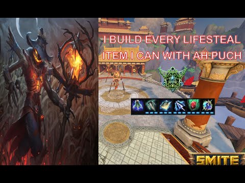 I BUILD EVERY LIFESTEAL ITEM I CAN WITH AH PUCH - Ranked Joust