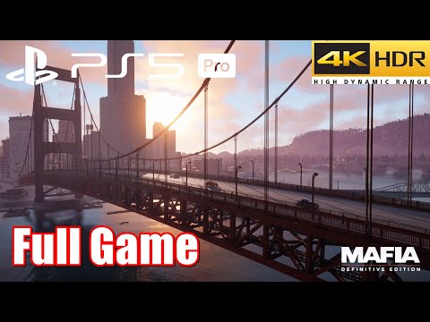 Mafia Definitive Edition PS5 Pro | Full Game Walkthrough in 4K HDR 60FPS (Must Play)