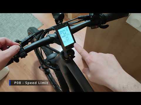 S830 eBike LCD Display Complete Settings Explained (P01-P16) / ADO D30C / DECE 300 eBike
