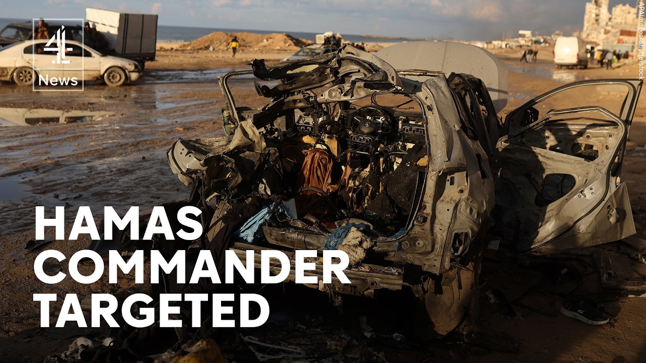 Four killed in Israeli airstrike targeting Hamas commander in Gaza