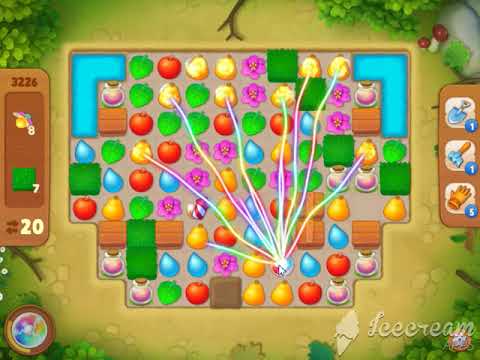 Gardenscapes HARD LEVEL 3226!