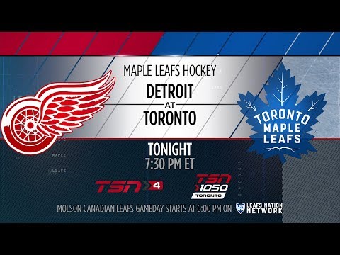 Maple Leafs Game Preview: Detroit at Toronto - September 28, 2018